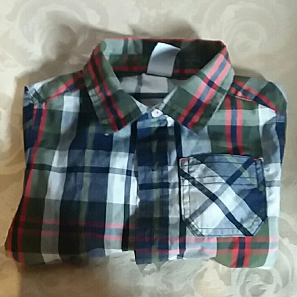 Boys Plaid Shirt